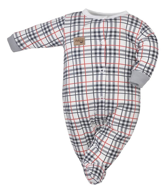 Pajac niemowlęcy Jack Koala- kratka