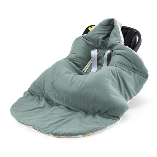 Kocyk do fotelika cotton Pastel Gelato Makaszka