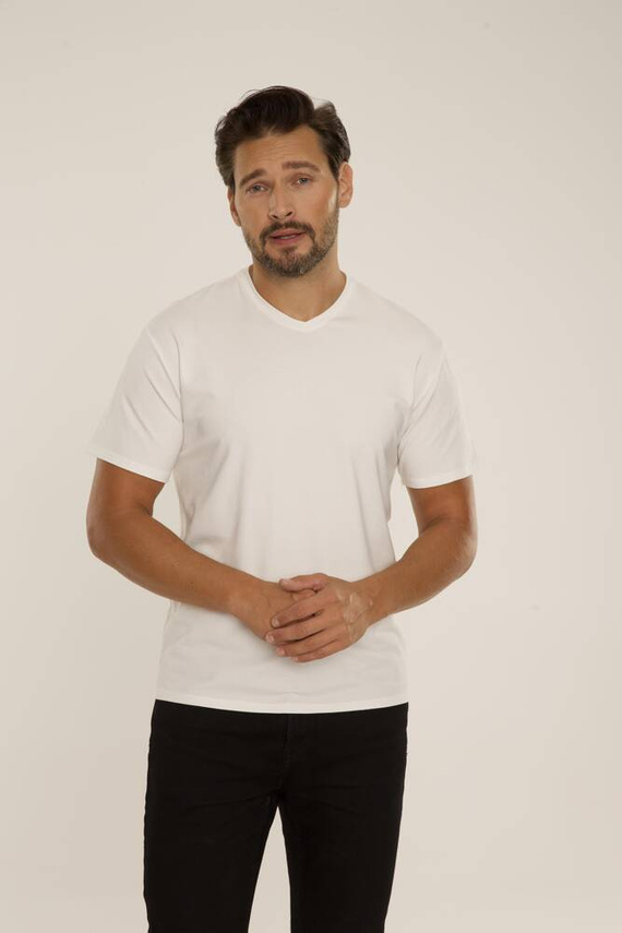 Koszulka t-shirt 828 Chandler De Lafense - ecru