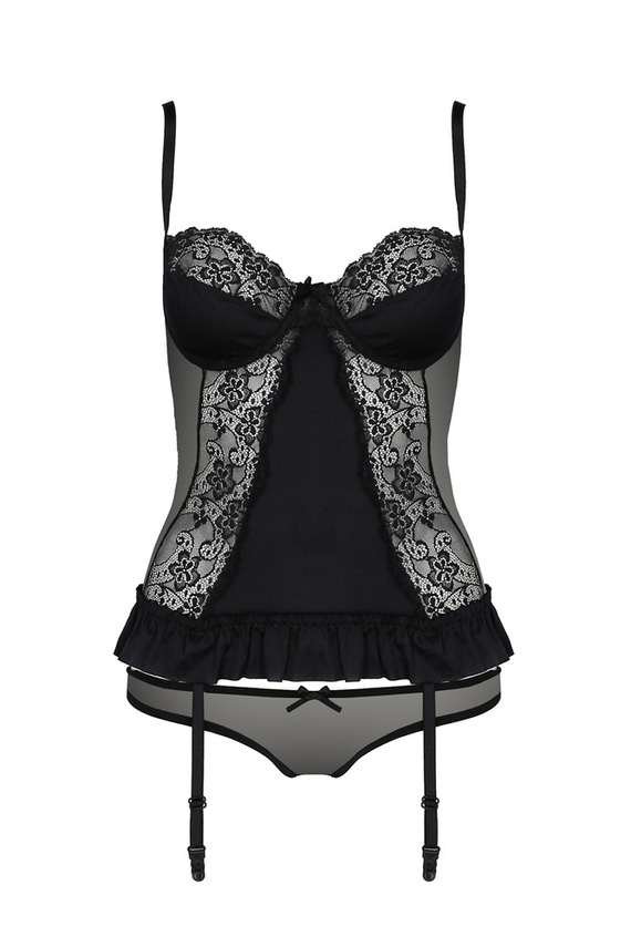Gorset damski Blanchet Corset Casmir czarny