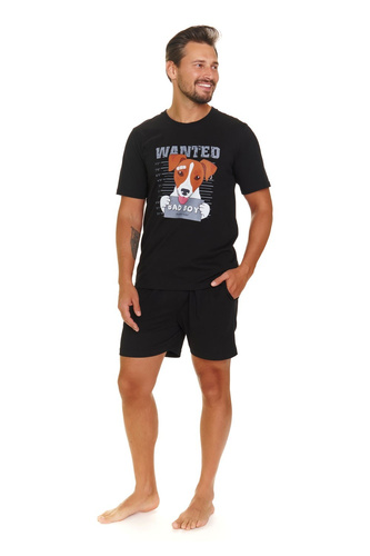 Piżama Męska PMB.7138 Doctor Nap - black