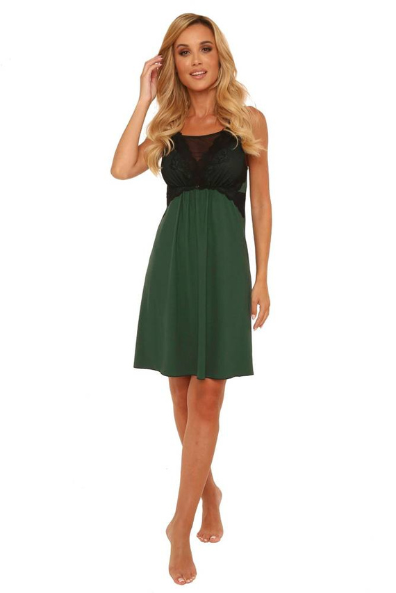 Koszula nocna na ramiączkach 485 Artemise Forex - zielony