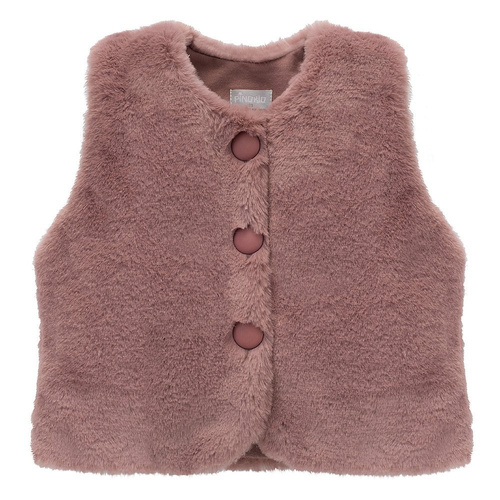 Kamizelka na guziki Julia Pinokio - róż ciemny 