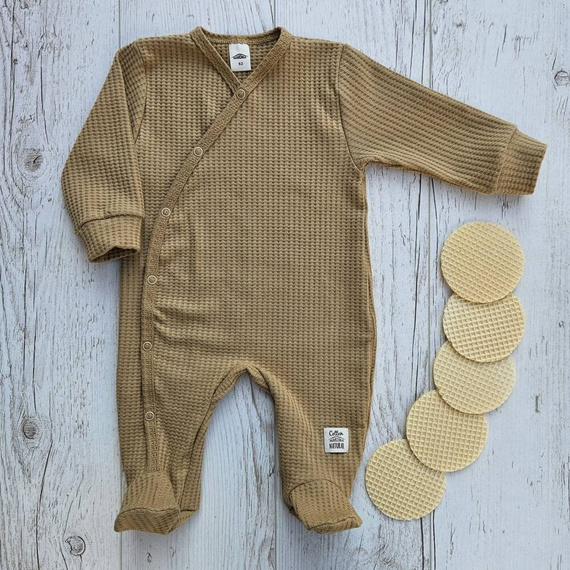 Pajacyk niemowlęcy "Natural Waffel" Makoma