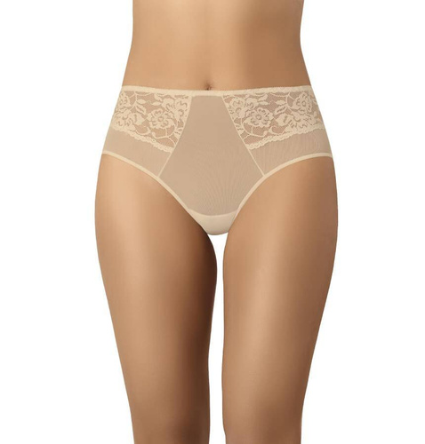 Figi damskie wysokie Vida Teyli - beżowy