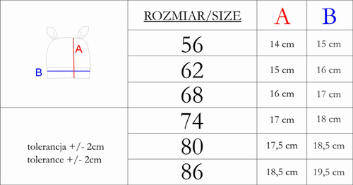 Czapeczka 213054 Nelly Nicol 