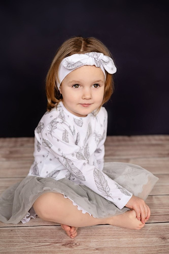 Sukienka z tiulem "WHITE ANGELO" Makoma 