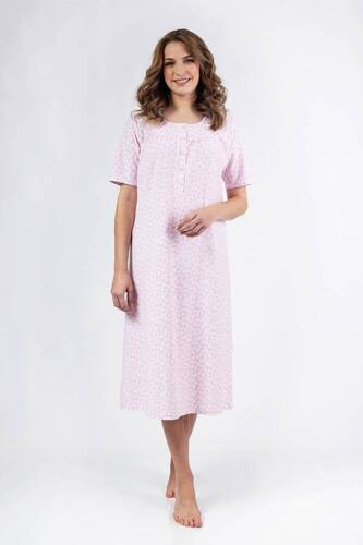 Koszula damska 013  Regina -różowy