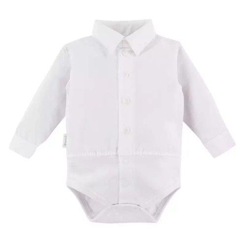 Body z kołnierzykiem CEREMONY Ewa Klucze białe 