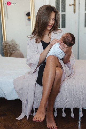 Szlafrok bambusowy Forest Milk&Love 