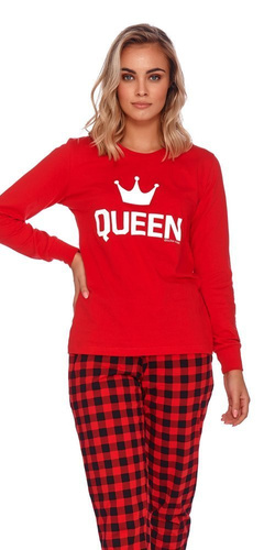 PM.9748 Piżama Damska Doctor Nap - red