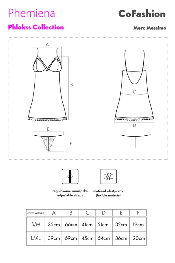 Komplet bielizny Phemiena CF 90433 CoFashion Marc Massimo