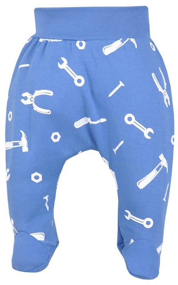 Półśpiochy bawełniane "NARZĘDZIA" Koala- pomarańczowe