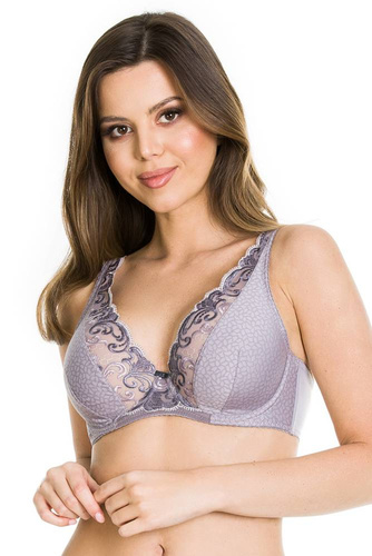 Biustonosz braletka 19106 Stella Mediolano stalowy