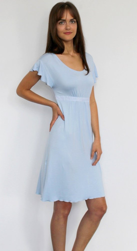 Koszula nocna 419 Julie Forex - niebieski