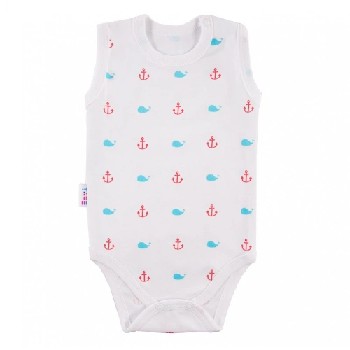 Body niemowlęce na ramiączkach "Little Sailor" Ewa Klucze 