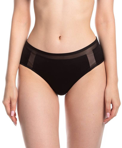  Figi Damskie L-POL 5025 MS-02  Lama czarny