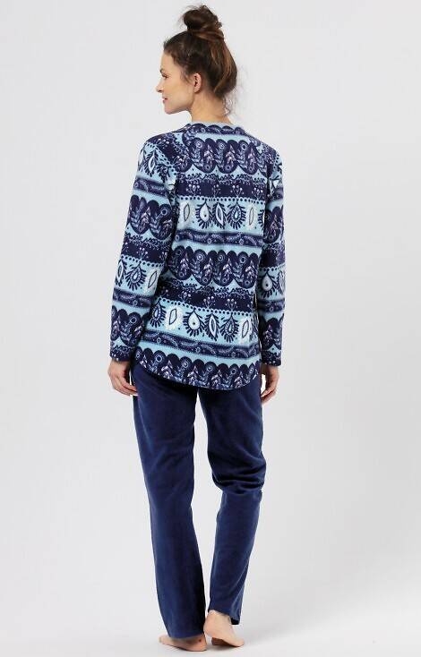 Piżama Damska LHS 894 B24 Key- niebieski