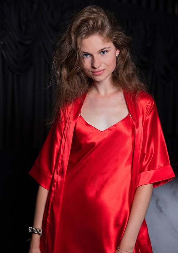 Karen Halka Koszula nocna Dkaren - czerwony