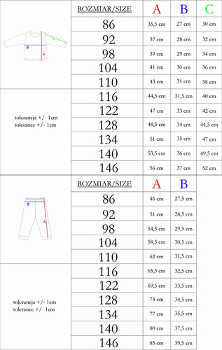 Piżama dziecięca 212036 Tola Nicol 