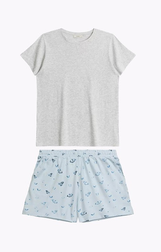 Piżama Damska NLP-490/01 Atlantic- niebieska