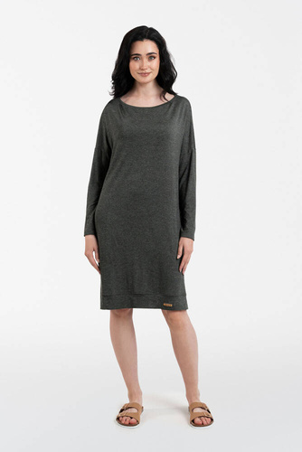 Tunika damska Akord Italian Fashion - ciemny melanż