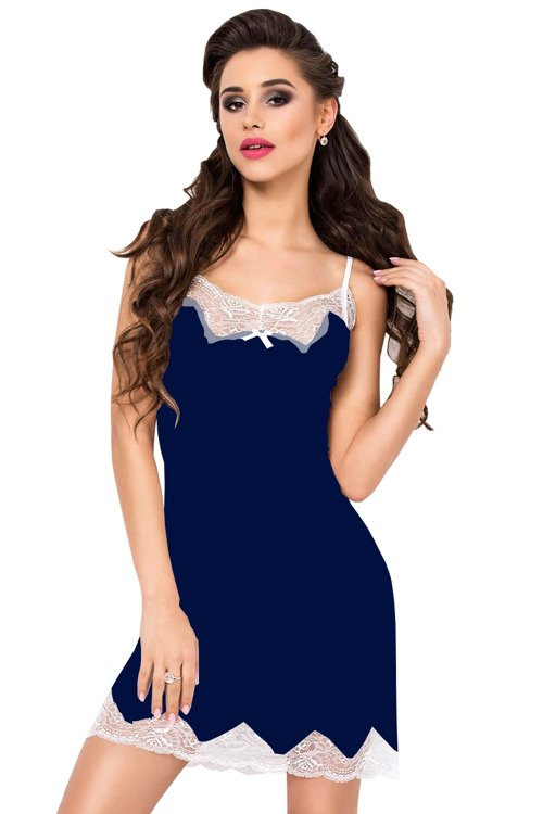 Laila Koszulka nocna damska DKaren -szara