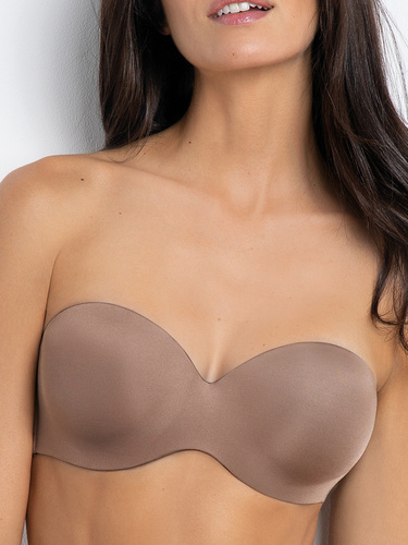 Fantastic 1580 – ekskluzywny biustonosz bandeau push-up z mikrofibry