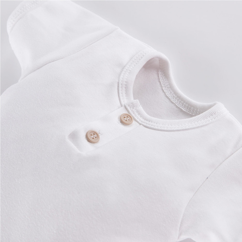 Body polo z krótkim rękawem Pacific Eevi - biały