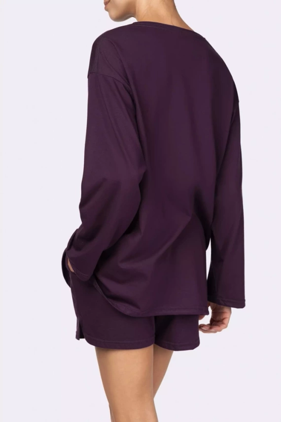 Piżama damska Joy longsleeve Mona purple
