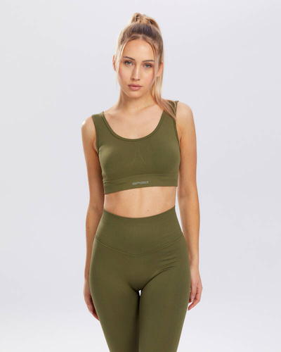 Biustonosz sportowy Adapt Spaio khaki 