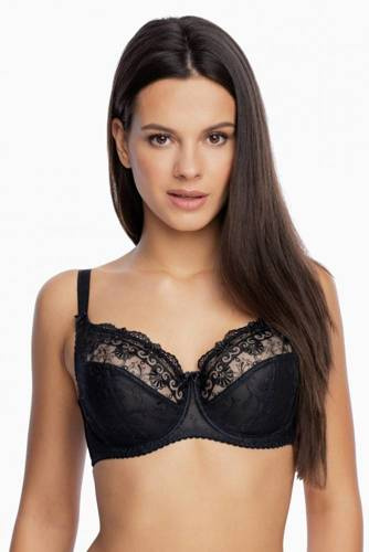 Biustonosz Miękki BS 1151 Temida Gaia czarny