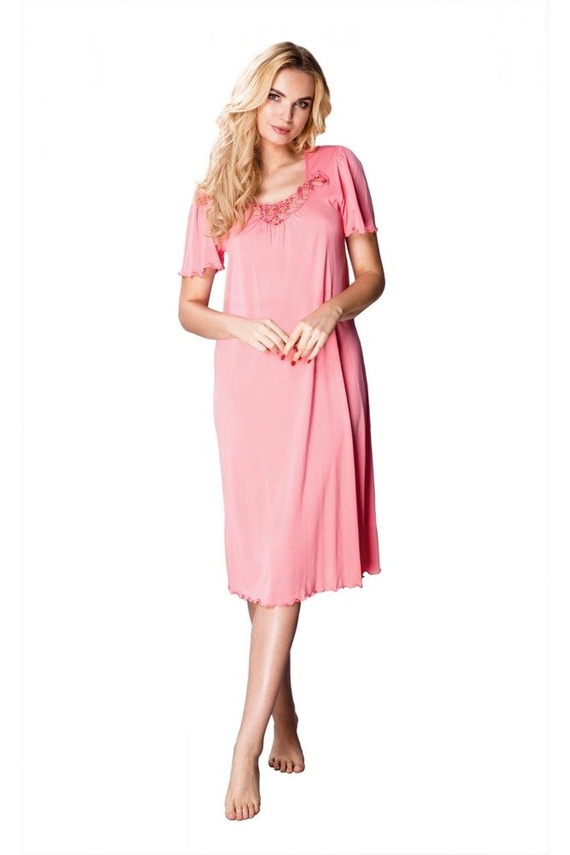 Koszula nocna damska 4112 Beatriz Mewa miętowy