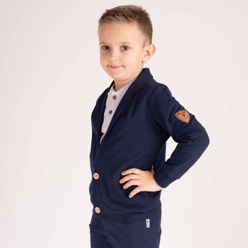 169553 Mix Bluza dresowa Nicol - granatowy