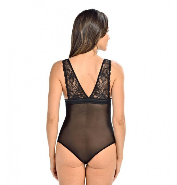 Body damskie na ramiączkach Mirella Teyli - czarny