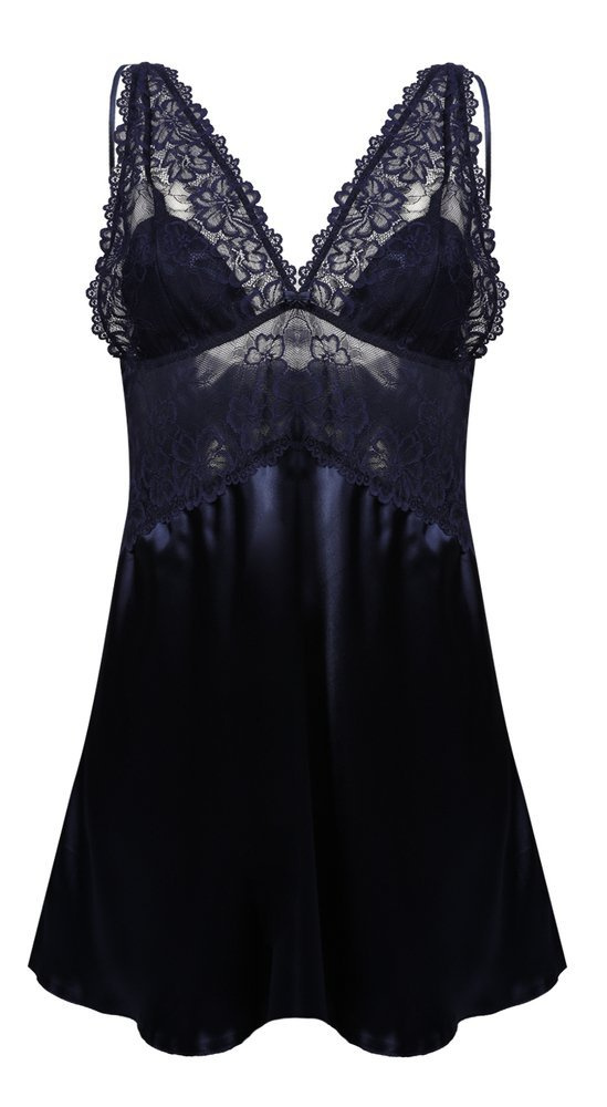 Halka satynowa Alexandra DKaren - granat