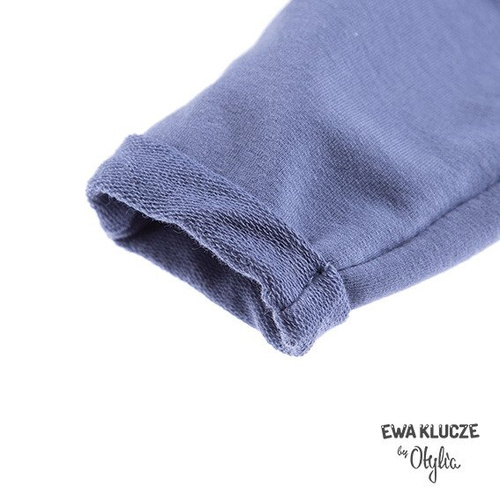 Spodenki niemowlęce "LITTLE CHAMPION" dla dziewczynki Ewa Klucze jeans