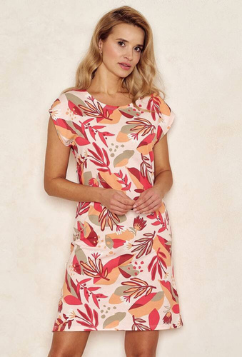 Koszula Damska 3114 Tessa Taro- morelowy