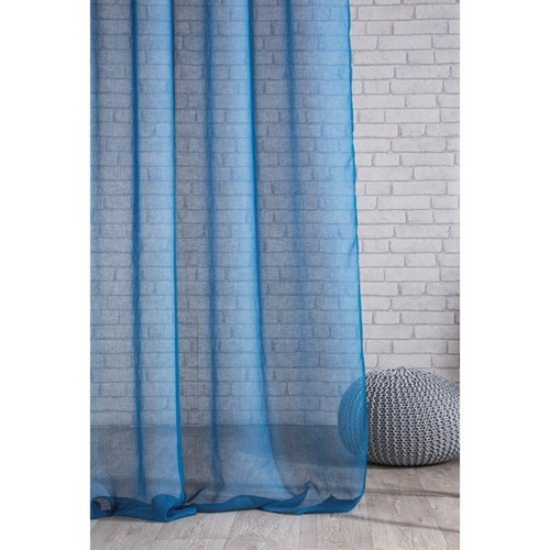 Firana gotowa na przelotkach ESME Eurofirany granatowy