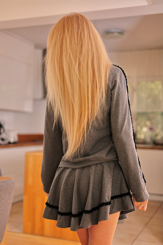 Szorty damskie Krabi Kalimo - szary