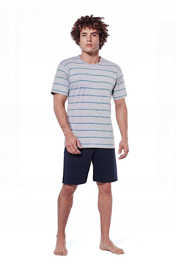 Piżama męska krótki rękaw, spodenki 330/39 Various Cornette - granatowy