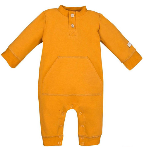 Pajac kangurek bez stópek "Simply Comfy" Ewa Klucze - miodowy 