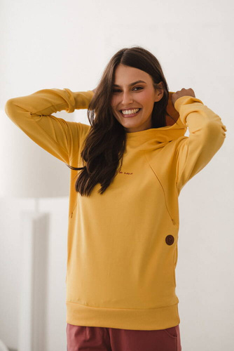 Bluza do karmienia Milk Please Milk&Love z kapturem banana