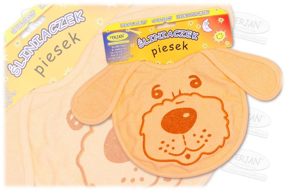 Śliniak piesek TERJAN brąz