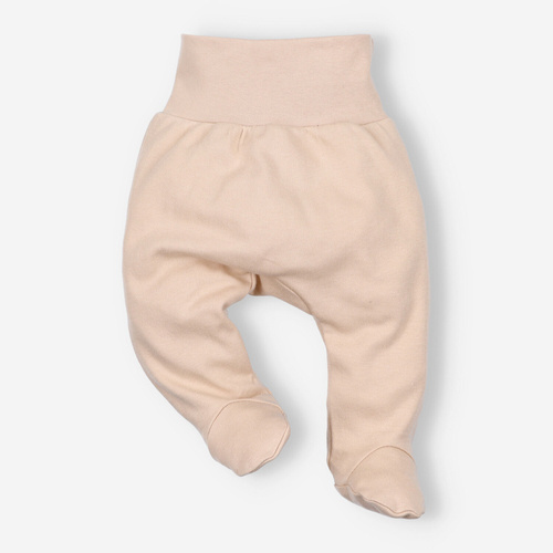 Półśpiochy z bawełny organicznej Turtles Nini brązowy