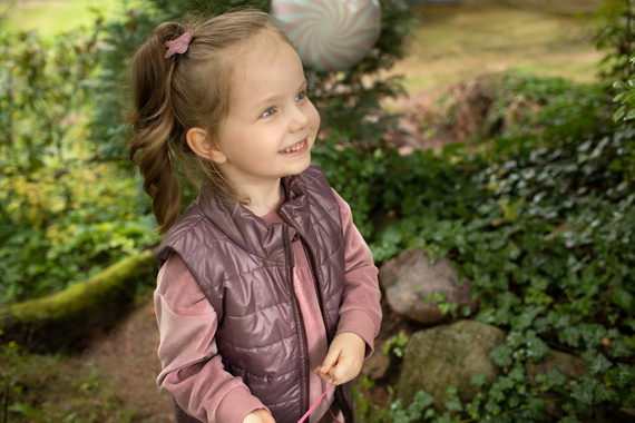 Bezrękawnik Magic Vibes Pinokio - fiolet