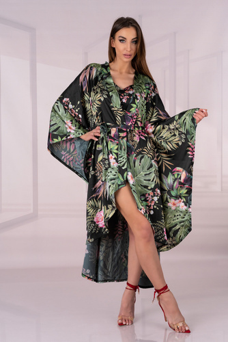 Szlafrok damski Atenna Aquareel Collection LivCo Corsetti 