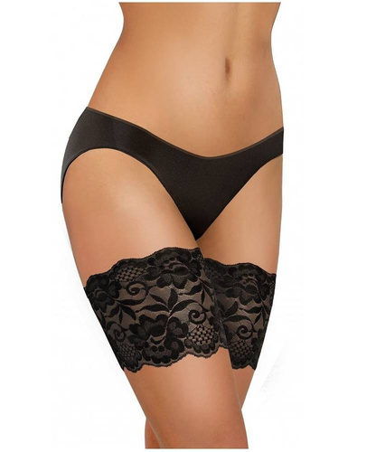 Opaska na uda Thing Bands Koronka Sesto Senso -czarny