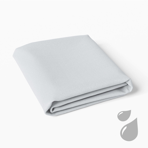 Prześcieradło dziecięce nieprzemakalne Eevi - jasny szary