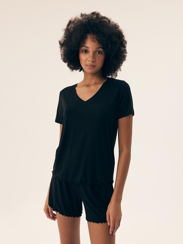 Piżama Damska 43022 Noves Henderson - czarny